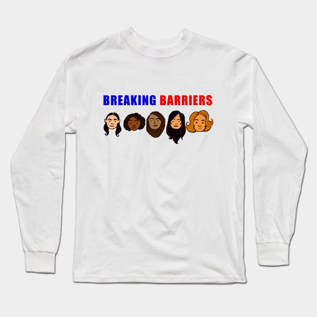 Breaking Barriers Long Sleeve T-Shirt by SoukainaDreams